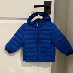 GAP Toddler Blue Puffer Jacket